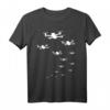 Drohnenpilot Drohnen Schwarm T-Shirt - Perfektes Geschenk für Quadrocopter Fans & Luftfahrzeug Enthusiasten