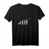 Evolution of Man Drohne T-Shirt – Lustiges Drohnen Geschenk für Piloten, Quad Racing & Aerial Photography Enthusiasten