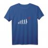 Evolution of Man Drohne T-Shirt – Lustiges Drohnen Geschenk für Piloten, Quad Racing & Aerial Photography Enthusiasten