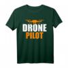 Drone Pilot T-Shirt in Orange für Drohnenpiloten, Hobby-Filmer & Technikfans – Ideal für Drohnenliebhaber und Luftbild-Enthusiasten