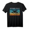 Drohnen Quadrocopter Spruch T-Shirt für Hobby Piloten - Vintage Retro Design für Drohnen Fans und Flieger