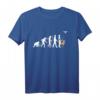 Evolution Drohne Hund T-Shirt – Perfektes Geschenk für Drohnenpiloten und Hundeliebhaber bei Rennen, Events und Fotografie