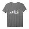 Evolution Drohne Hund T-Shirt – Perfektes Geschenk für Drohnenpiloten und Hundeliebhaber bei Rennen, Events und Fotografie