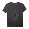 Damen Musik Theorie Quintenzirkel T-Shirt mit V-Ausschnitt - Vintage Design für Musiker, Komponisten & Musikliebhaber