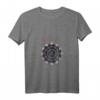 Damen Musik Theorie Quintenzirkel T-Shirt mit V-Ausschnitt - Vintage Design für Musiker, Komponisten & Musikliebhaber