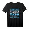Individuelles Schornsteinfeger Papa T-Shirt – Personalisiertes Geschenk zum Vatertag, Geburtstag & Weihnachten für Väter mit Beruf