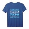 Individuelles Schornsteinfeger Papa T-Shirt – Personalisiertes Geschenk zum Vatertag, Geburtstag & Weihnachten für Väter mit Beruf