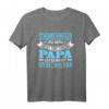 Individuelles Schornsteinfeger Papa T-Shirt – Personalisiertes Geschenk zum Vatertag, Geburtstag & Weihnachten für Väter mit Beruf