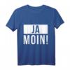 Ja Moin Norddeutscher Strand Anker Geschenk T-Shirt – Lustiges Bremen Outfit für Urlaub, Küste & Norddeutschland Liebhaber