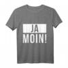 Ja Moin Norddeutscher Strand Anker Geschenk T-Shirt – Lustiges Bremen Outfit für Urlaub, Küste & Norddeutschland Liebhaber
