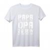 Herren T-Shirt: Papa zu sein ist eine Ehre, Opa zu sein unbezahlbar - Lustiges Geschenk für werdende Großväter zu Geburtstag & Weihnachten