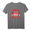 Franke zu sein ist eine Ehre – Opa zu sein ist unbezahlbar | Witziges fränkisches T-Shirt als Geschenk für Weihnachten, Geburtstag & Ruhestand