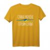 Slava Ukraini - Unabhängigkeitstag T-Shirt mit ukrainischer Flagge und Slogan - Patriotisches Geschenk für Ukrainer und Unterstützer