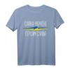 Slava Ukraini - Unabhängigkeitstag T-Shirt mit ukrainischer Flagge und Slogan - Patriotisches Geschenk für Ukrainer und Unterstützer