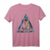 Eichhörnchen Polygon Geometrisch Tier T-Shirt – Perfekt für Tierliebhaber, Naturliebhaber & Freunde
