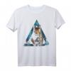Eichhörnchen Polygon Geometrisch Tier T-Shirt – Perfekt für Tierliebhaber, Naturliebhaber & Freunde
