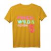 Kinder Frech Wild & Schon 5, Geburtstags-Shirt für Mädchen - Buntes Einhorn T-Shirt zum 5. Geburtstag mit Geschenkidee und passender Partydeko