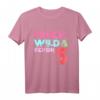 Kinder Frech Wild & Schon 5, Geburtstags-Shirt für Mädchen - Buntes Einhorn T-Shirt zum 5. Geburtstag mit Geschenkidee und passender Partydeko