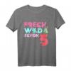 Kinder Frech Wild & Schon 5, Geburtstags-Shirt für Mädchen - Buntes Einhorn T-Shirt zum 5. Geburtstag mit Geschenkidee und passender Partydeko