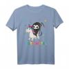 Death Metal Rockmusik - Tot Reiten Einhorn Lustiges Halloween T-Shirt für Metal Fans & Einhorn Liebhaber