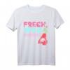 Kinder Frech Wild & schon 4 - Buntes Einhorn T-Shirt zum Geburtstag für Mädchen, Geschenkidee & perfektes Outfit für den 4. Kindergeburtstag