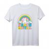 Death Metal Funny Rainbow Einhorn T-Shirt - Kreatives, Buntes Hardcore Musik Shirt als Geschenkidee für Metal-Fans und Humorliebhaber