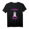 Ich bin nicht klein - Lustiges Einhorn Spruch T-Shirt für Humorliebhaber, Schule, Uni, Arbeit & Spaß