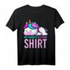 Einhorn Nachthemd für Langschläfer und Tierliebhaber - Lustiges Schlafshirt für Nachteulen, Morgenmuffel & Schlafmützen
