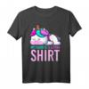 Einhorn Nachthemd für Langschläfer und Tierliebhaber - Lustiges Schlafshirt für Nachteulen, Morgenmuffel & Schlafmützen