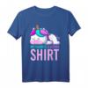 Einhorn Nachthemd für Langschläfer und Tierliebhaber - Lustiges Schlafshirt für Nachteulen, Morgenmuffel & Schlafmützen