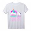 Einhorn Nachthemd für Langschläfer und Tierliebhaber - Lustiges Schlafshirt für Nachteulen, Morgenmuffel & Schlafmützen