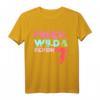 Kinder Frech Wild & schon 7 - Buntes Einhorn T-Shirt für Mädchen zum Geburtstag, perfektes Outfit und Geschenkidee für den 7. Geburtstag