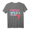 Kinder Frech Wild & schon 7 - Buntes Einhorn T-Shirt für Mädchen zum Geburtstag, perfektes Outfit und Geschenkidee für den 7. Geburtstag