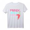 Kinder Frech Wild & schon 7 - Buntes Einhorn T-Shirt für Mädchen zum Geburtstag, perfektes Outfit und Geschenkidee für den 7. Geburtstag