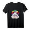 Nicht Heute Satan T-Shirt – Lustiges Glaubens-Design mit Einhorn für Christen, Halloween & Anti-Satan Fans