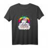 Nicht Heute Satan T-Shirt – Lustiges Glaubens-Design mit Einhorn für Christen, Halloween & Anti-Satan Fans