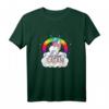 Nicht Heute Satan T-Shirt – Lustiges Glaubens-Design mit Einhorn für Christen, Halloween & Anti-Satan Fans