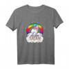 Nicht Heute Satan T-Shirt – Lustiges Glaubens-Design mit Einhorn für Christen, Halloween & Anti-Satan Fans