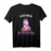 Lass Mich ich muss Mich da jetzt Reinsteigern - Lustiges Einhorn T-Shirt mit Spruch für Humor, Schule, Arbeit & Freizeit