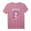 Lass Mich ich muss Mich da jetzt Reinsteigern - Lustiges Einhorn T-Shirt mit Spruch für Humor, Schule, Arbeit & Freizeit