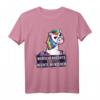 Gegen Rassismus & Faschismus T-Shirt mit Einhorn - Lustige Protest-Botschaft für Demonstrationen & als Geschenk