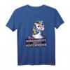 Gegen Rassismus & Faschismus T-Shirt mit Einhorn - Lustige Protest-Botschaft für Demonstrationen & als Geschenk