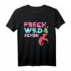 Kinder Frech Wild & schon 6 - Buntes Einhorn T-Shirt für Mädchen zum Geburtstag, Geschenkidee & Partyoutfit für den 6. Geburtstag
