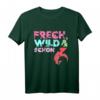 Kinder Frech Wild & schon 6 - Buntes Einhorn T-Shirt für Mädchen zum Geburtstag, Geschenkidee & Partyoutfit für den 6. Geburtstag