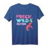 Kinder Frech Wild & schon 6 - Buntes Einhorn T-Shirt für Mädchen zum Geburtstag, Geschenkidee & Partyoutfit für den 6. Geburtstag