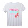 Kinder Frech Wild & schon 6 - Buntes Einhorn T-Shirt für Mädchen zum Geburtstag, Geschenkidee & Partyoutfit für den 6. Geburtstag