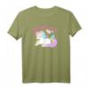 Pastell Gothic Kawaii Einhorn Death Metal T-Shirt – Sarkastisches, buntes Design für Emo, Gothic, Otaku & Cosplay Fans