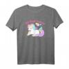 Pastell Gothic Kawaii Einhorn Death Metal T-Shirt – Sarkastisches, buntes Design für Emo, Gothic, Otaku & Cosplay Fans