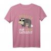 Positiv auf müde getestet - Lustiges Faultier Schlafshirt für Damen, Herren & Kinder als Geschenk für entspannte Nächte, Fasching & Weihnachten