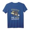 Positiv auf müde getestet - Lustiges Faultier Schlafshirt für Damen, Herren & Kinder als Geschenk für entspannte Nächte, Fasching & Weihnachten